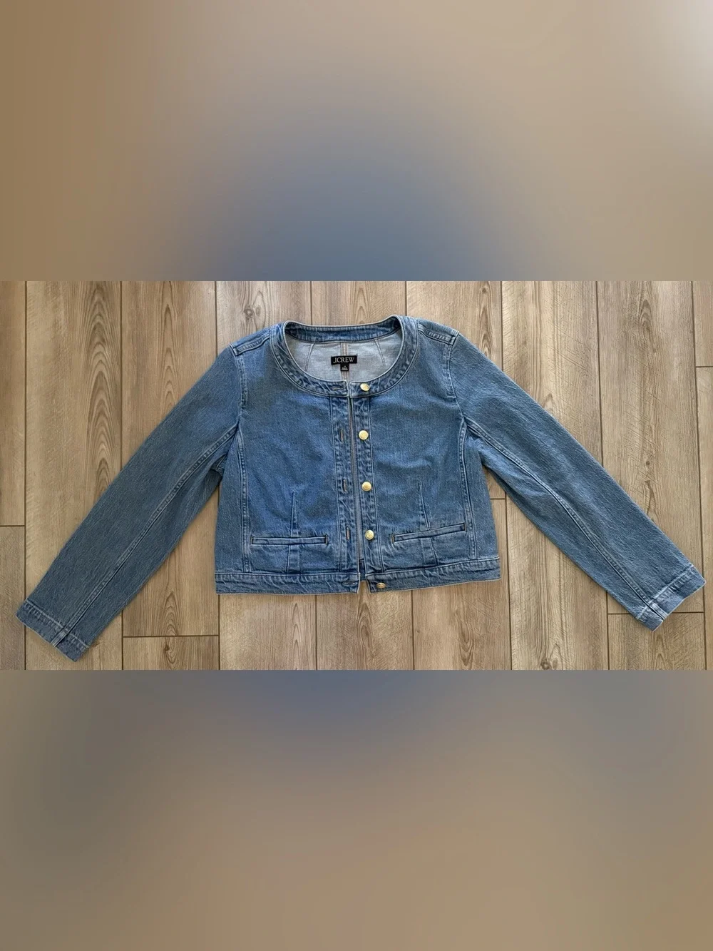 J crew denim Louisa lady jacket